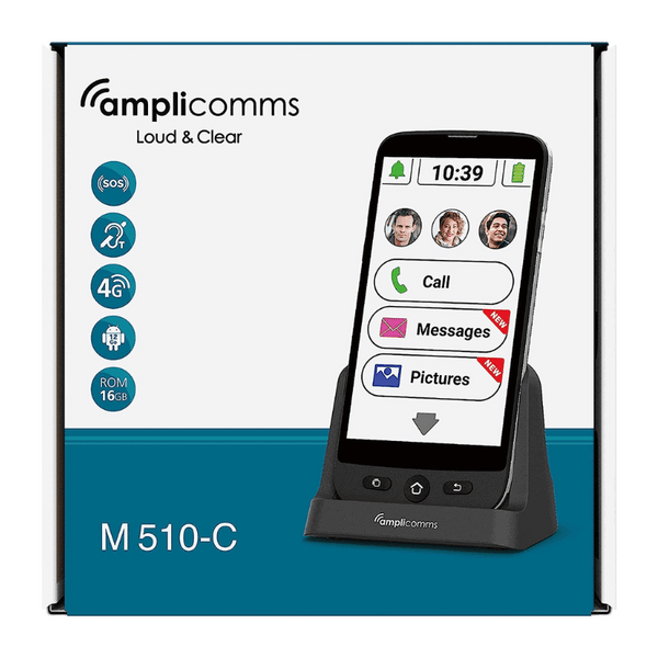 Senioren-Smartphone Amplicomms M510-C - Verpackung